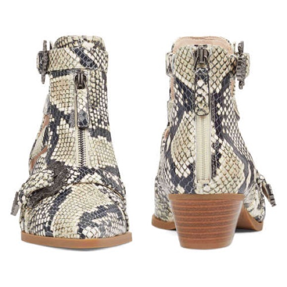Nine West • snake print cut out booties - Picture 5 of 8